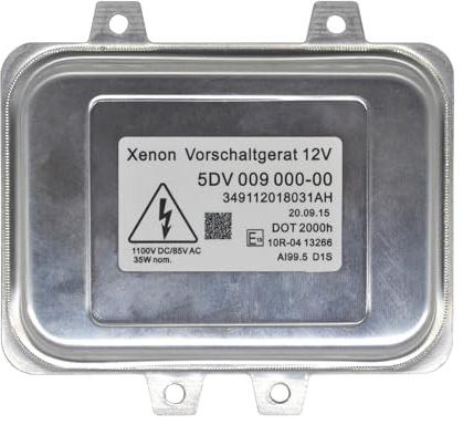 Anlseiod Xenon HID Ballast Phare pour BMW E60 E61 E65 E66 E67 E71 E725DV00900000 VW Golf 6 Tiguan Mercedes Sprinter G500 Xenon HID Headlight Ballast D1S/D2S Bulbs
