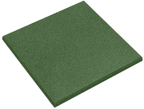 vidaXL Piastrelle per Protezione dalle Cadute 6 pz Verde 50 x 50 cm