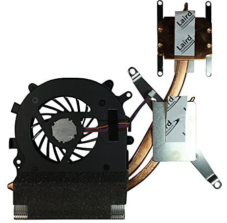 Power4Laptops Independent Video Card Version Replacement Laptop Fan With Heatsink Compatible With Sony Vaio VPCEB1E0E