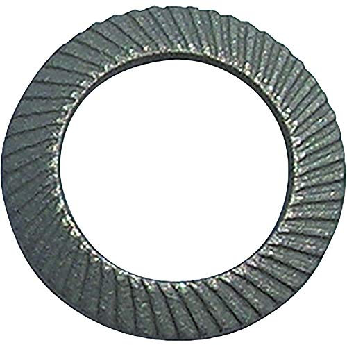 SCHNORR 881200140120000 Sicherungsscheibe S M12 Federstahl mechanisch verzinkt, Silber