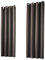 heimtexland ® 1 Paar Thermo- Verdunklungsgardinen Ösenschal Vorhänge Verdunkelnd Isolierend Blickdicht Verdunkelungsvorhänge HxB 160x135 Grau Braun Typ139