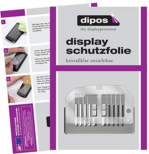 dipos 2x Schutzfolie klar für Siemens EQ.6 Plus s700 TE657503DE Tropfblech | Passt perfekt, Ultra-Dünn, kratzfest, blasenfrei, Case-Friendly, hüllenfreundlich, Fingerprint-kompatibel, selbstklebend