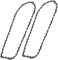 SPARES2GO Chainsaw Chain 45 Drive Link 30cm 12 Compatible with Bosch AKE 30 30B 30S 30Li Saw (Pack of 2)