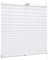 SchattenFreude Klemmfix-Plissee für Fenster | Mit Klemm-Haltern | Ohne Bohren | Reinweiß, Breite: 150cm x Höhe: 100cm