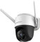 Amcrest Telecamera IP esterna PT WiFi da 4 MP con zoom panoramico (digitale 16x) SmartHome WiFi Telecamera di sicurezza Dome di sicurezza, panoramica/inclinazione motorizzata, colore notturno da 29,9