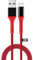 BESTUS - Micro USB Cable 1M (6.5ft) Braided UK, For Charging and Data Transfer (Red)