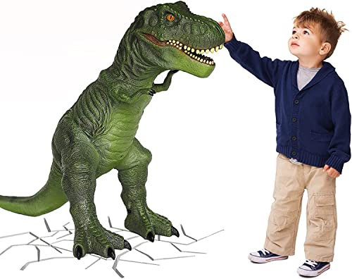Gzsbaby Large Soft Dinosaur Toys- 72CM Jumbo Dinosaur Toys for Boys, Realistic Looking Dinosaur, Giant Dinosaur Toys for Kids 3-5, Toddler Dinosaur Toy Gift