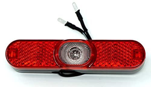 e-Bike Rücklicht 6-58V An/Aus über e-Bike Display Montage am Gepäckträger 50 oder 80 mm Lochabstand