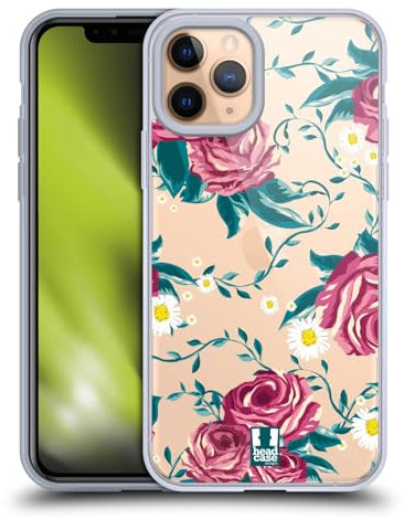 Head Case Designs Viñas Poder de Las Flores Caso de Gel Suave Compatible con Apple iPhone 11 Pro
