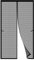 Zanzariera Per Finestre Zanzariere 120 x 300 cm Traspirante Tenda Zanzariere Chiusura Maticamente Magnetica Zanzariera Per Porte Zanzariera Porta Finestra, Nero