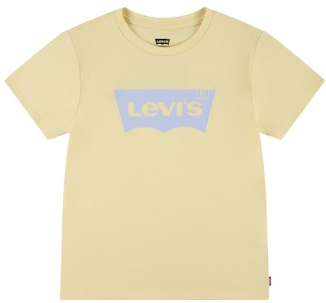Levi's Mädchen LVG Batwing Tee 4EK825 T-Shirt, GOLDEN Haze,