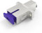 nexinex Glasfaserkabel Adapter | Kupplung LC auf SC Simplex | Verbinder für LWL Patchkabel | Buchse/weiblich