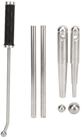 AONYAYBM Trompeten-Reparatur-Werkzeug, Trompeten-Reparatur-Set, Trompeten-Reparatur-Werkzeug, Metall-Kugelkopf, Horn, Posaune, Hals, Wartungswerkzeuge, Instrumentenzubehör für Trompete, Horn, Posaune