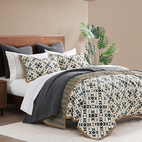 HiEnd Accents Western-Bettwäsche-Set, Boho, Queen-Size-Bett