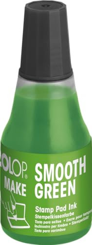 COLOP Nachfüllfarbe für MAKE Stempelkissen 25 ml smooth green