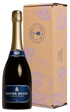 Silverhand Estate Silver Reign – Sparkling Wine of England – Chardonnay & Pinot Noir Blend – Elegant & Refreshing – 75cl Bottle