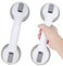 Maniglie Ventosa da Bagno, Maniglia Doccia Anziani, Maniglione Bagno Disabili, Corrimano ad Assorbimento del Vuoto Forte, Antiscivolo per Maniglia Ventosa Mobilità, Sgancio Rapido