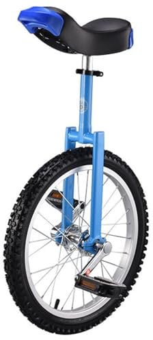 RVUEM Blau,18 inch, 16/18/20 Zoll Einrad, Ideal FüR Kinder Und Erwachsene, Einrad Fahrradreifen Trainer Einrad, Balance Radtraining, FüR Zirkusvorstellungen