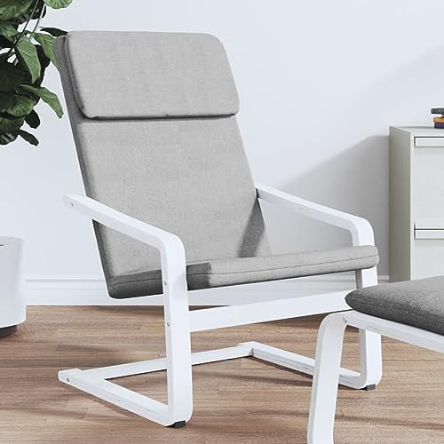 ShGaxin Relaxsessel Stoff hellgrau Kinosessel Lounge Sessel Tantra Sessel TV Sessel Stillsessel 351054