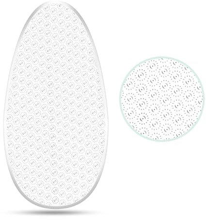 Foot File - Glass Nano Callus Remover - Durable Foot Scrubber for Dead Skin, Cracked Heels & Hard Skin with Travel Case, Professional Pedicure Tool for Home Travel