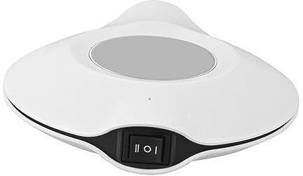 Ciieeo USB Powered Mini Refrigerator Freezer Function, Portable White USB Cooler and Warmer, Compact Mini Fridge for Office and Travel Use