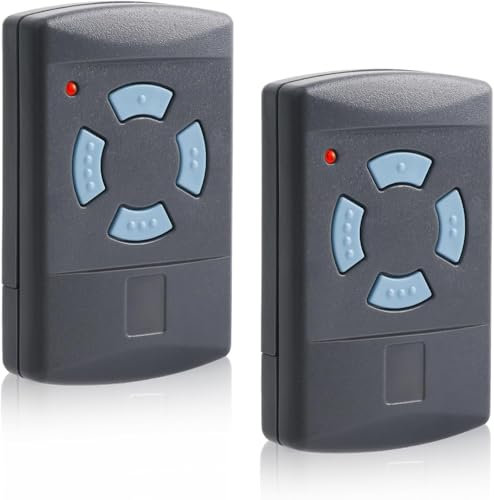 2 Stück GaragentoröFfner, GaragentoröFfner Fernbedienung, Fernbedienung Garagentor, Handsender Mit HöRmann 868,3 MHz HSM4 HSE2 HS1 HS4 HSZ1 HSZ2