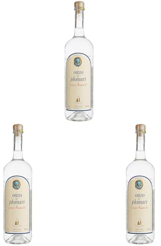 Ouzo of Plomari (1 x 1.0 l) (Packung mit 3)