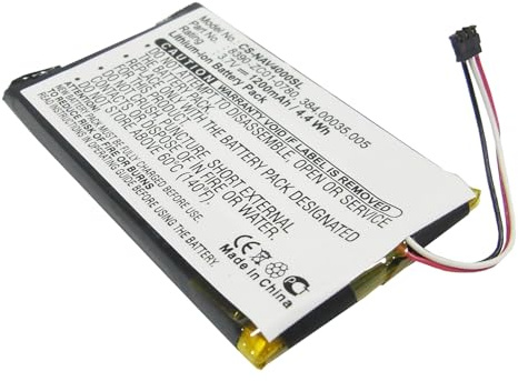 generic Batterie de rechange compatible pour Navigon 384.00035.005, 40 Easy, 40 Plus