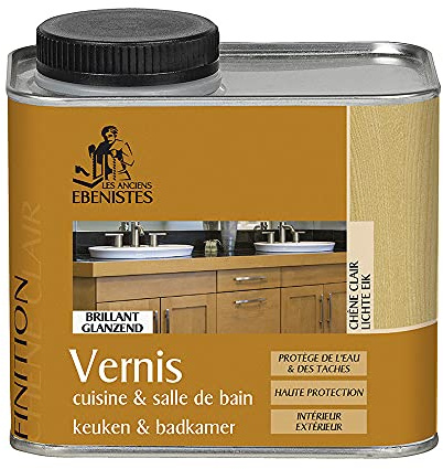 Vernis Salle de Bain Et Incolore 450ml Chene Clair - Les anciens ébénistes