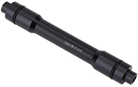 VGEBY1 Fahrrad Steckachse Adapter, Fahrradnaben Adapter Rennrad Radgabel Achse Adapter für 15mm Steckachsnabe auf 9mm Welle