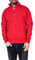 Mivaro Herren Troyer, Pullover mit 1/4 Reißverschluss, hoher Kragen, ohne Kapuze, Größe:XL, Farbe:Rot