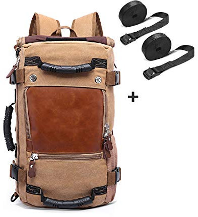 Rucksack für Royal Enfield Continental GT 650/535 Spanngurte VG6 braun