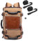 Rucksack für Royal Enfield Continental GT 650/535 Spanngurte VG6 braun