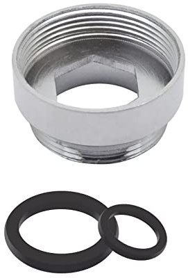 Adaptateur de robinet en métal, 1 connecteur aérateur femelle 24 mm – 22 mm pour filtre à eau de cuisine économiseur d'eau femelle