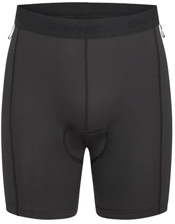 Ziener Herren NEIK X-Gel Fahrrad-Unterhose/Rad-Innenhose/Mountainbike-Unterwäsche - sehr atmungsaktiv|gepolstert|schnelltrocknend|elastisch, Black, 52