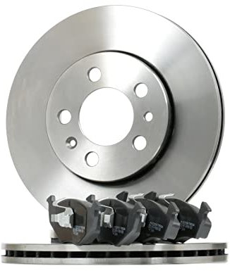 RIDEX 3405B1019 Bremsenset Vorne Belüftet 256mm - Bremsen Set mit Bremsscheiben und Bremsbeläge Satz