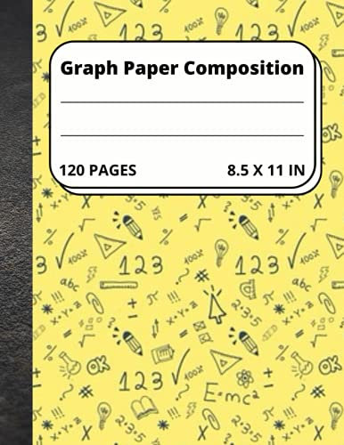 Graph Paper Composition Notebook:: Quad Ruled 1cm, Grid Paper for Math & Science Students , 8.5 x 11 inches , 120 pages .(Graph paper notebooks).