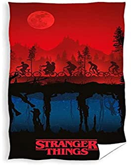 Stranger Things Serviette de Plage Asciugamani da bagno, Multicolore, Unico