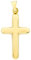 EDELIND Kreuzanhänger Gelbgold 585/14 Karat Echtgold Anhänger für Damen Taufkette Junge Goldkreuz für Damen, Herren, Kinder Kreuzanhänger mit Schmuck Geschenkbox