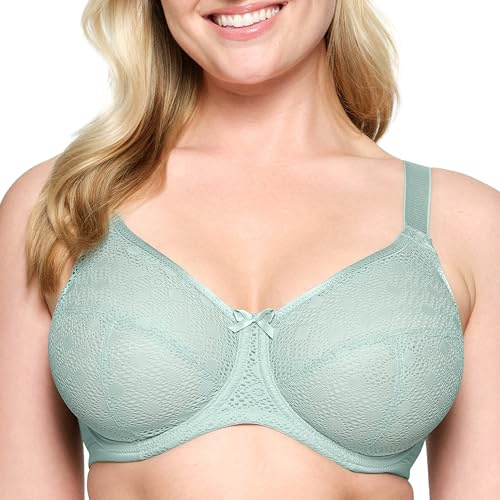 Glamorise Damen 9855 Full Coverage Bra, Jade, 100D