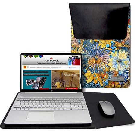 ANVAL Custodia per ASUS CHROMEBOOK CX1-15,6 - Computer portatile, custodia protettiva, laptop, laptop, compatibile 15,6 pollici