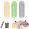 Vsshe Cat Catnip Toys, 5 Pack Interactive Cat Kicker, Plush Teeth Cleaning Toys with Catnip and Chew Stick for Indoor Kitten Teething and Stress (30cm)