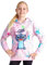 Disney Sudadera con Capucha para Niña - Regalo Niños (Rosa Stitch, 11-12 años)