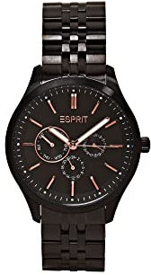 ESPRIT Edelstahl-Uhr mit Gliederarmband