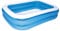 Bestway 12819 Piscina gonfiabile blu rettangolare deluxe, 211 x 132 x 46 cm
