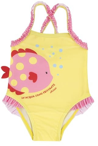 Chicco Costume Intero, Costume intero Bambine e ragazze, Giallo, 9 mesi