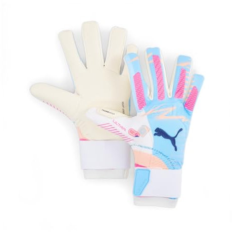 PUMA Equipment - Torwarthandschuhe Ultra Ultimate Vol. Up Hybrid Torwarthandschuhe weissrosa 8
