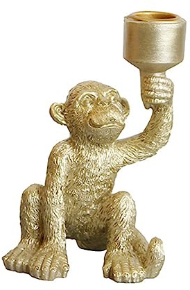 Puco Lustige Affen-Kerzenhalter Mittelstücke Tischdekoration Bar Hochzeit Geburtstag Party Ornament Kerzenständer