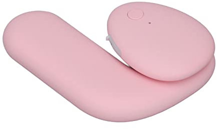 Huairdum Elektrisch Beheizter Ohrenwärmer, Verstellbare, Schnelle Erwärmung, Komfortable, Elektrisch Beheizte Ohrenschützer, Drehbares Wellendesign für Radfahren (PINK)
