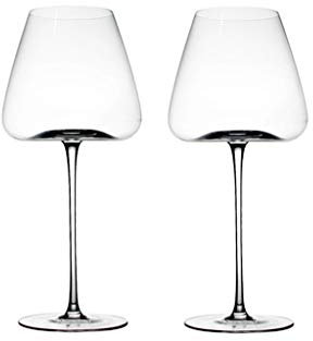 Copas de champán Juego de copas de vino tinto for el hogar, copa de vino tinto, juego de 2 piezas, copa de vino rojo transparente, copa de vino grande creativa con personalidad Flautas de Champán